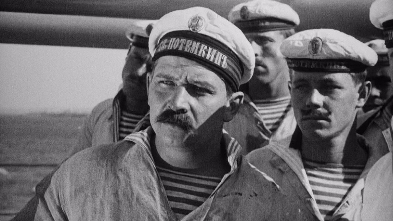 Кадр из фильма «Броненосец Потёмкин»
